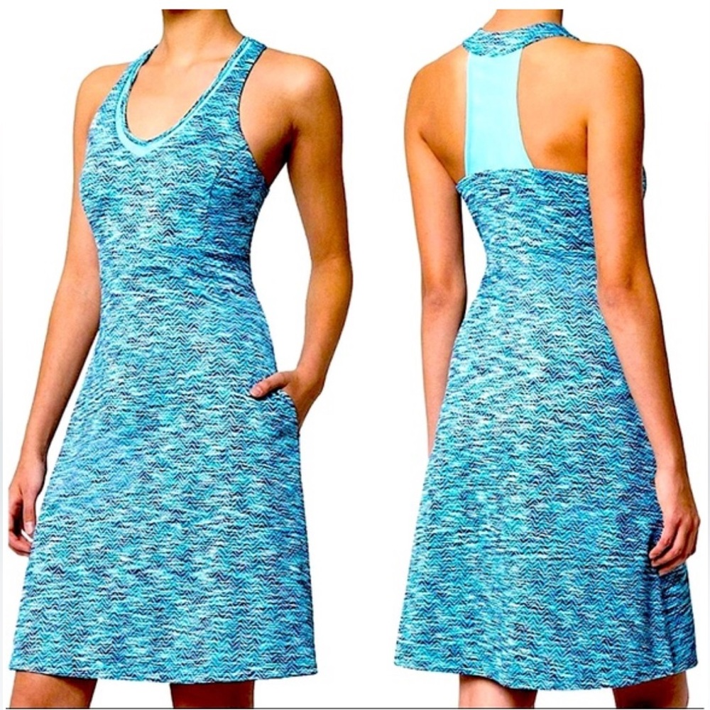 MPG travel dress blue like new!|pockets built in bra#golf#tennis#travel#sporty